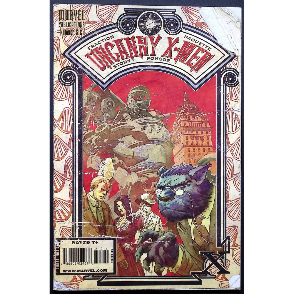 Uncanny‎ X Men Comic Book Issue 512 Marvel Publications Fraction Story